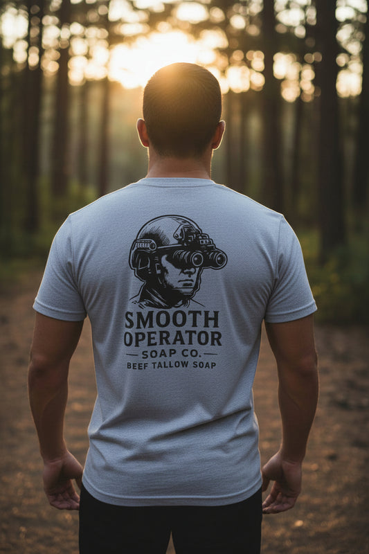 Pre-Order* Smooth Operator Soap x First Tactical T-shirt