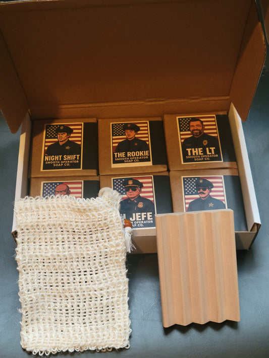 Law Enforcement Soap Gift Bundle with Accessories