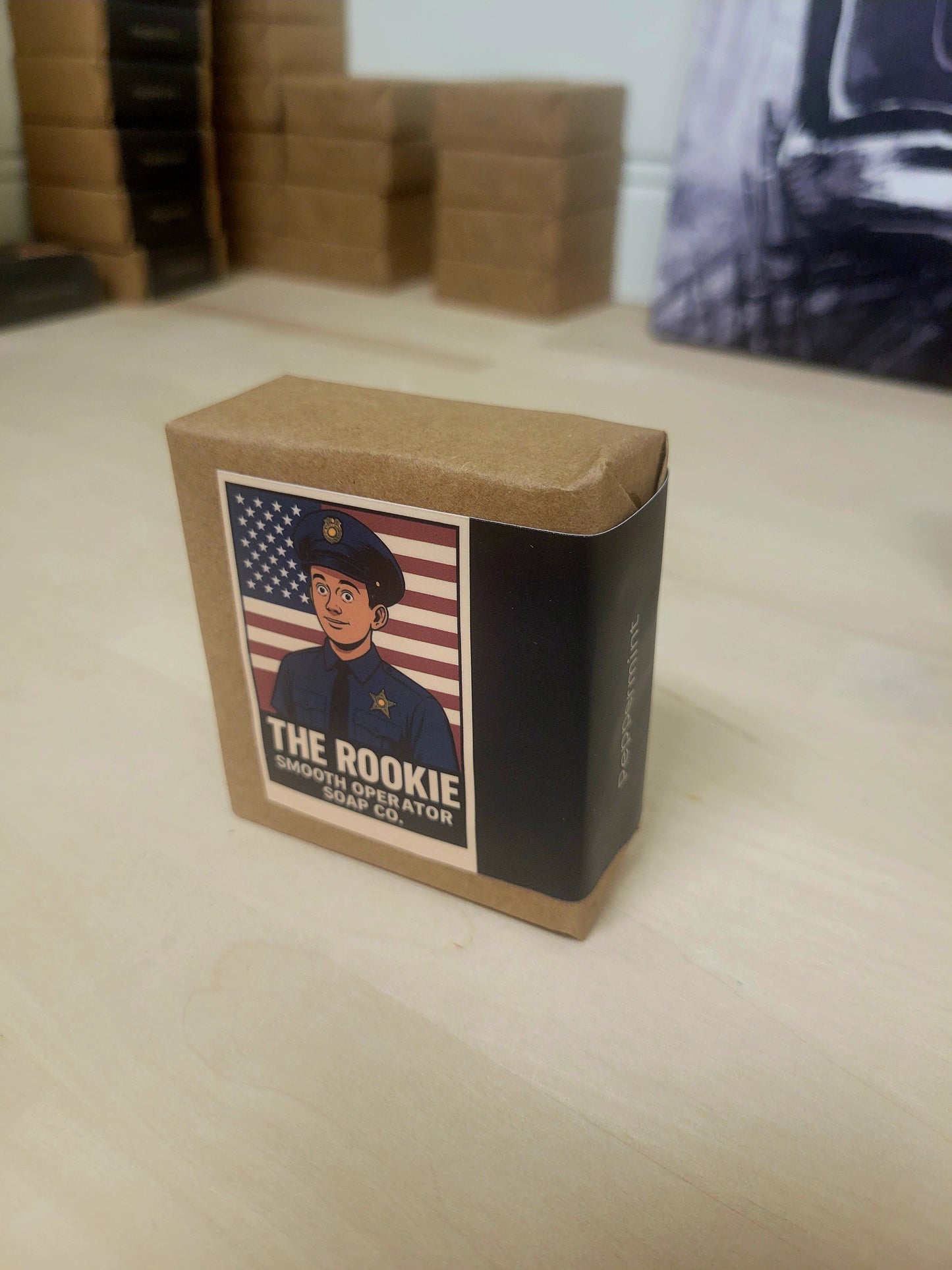The Rookie – Peppermint Bar Soap