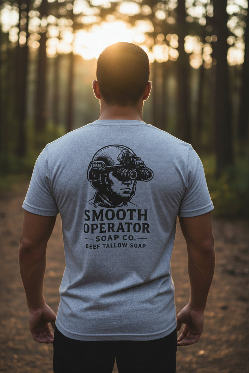 Pre-Order* Smooth Operator Soap x First Tactical T-shirt