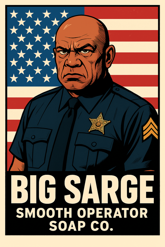 Big Sarge Cedarwood & Charcoal Bar Soap